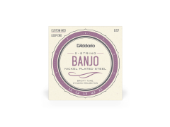 Набор струн D'ADDARIO EJ57 BANJO NICKEL PLATED STEEL CUSTOM MEDIUM (11-22)